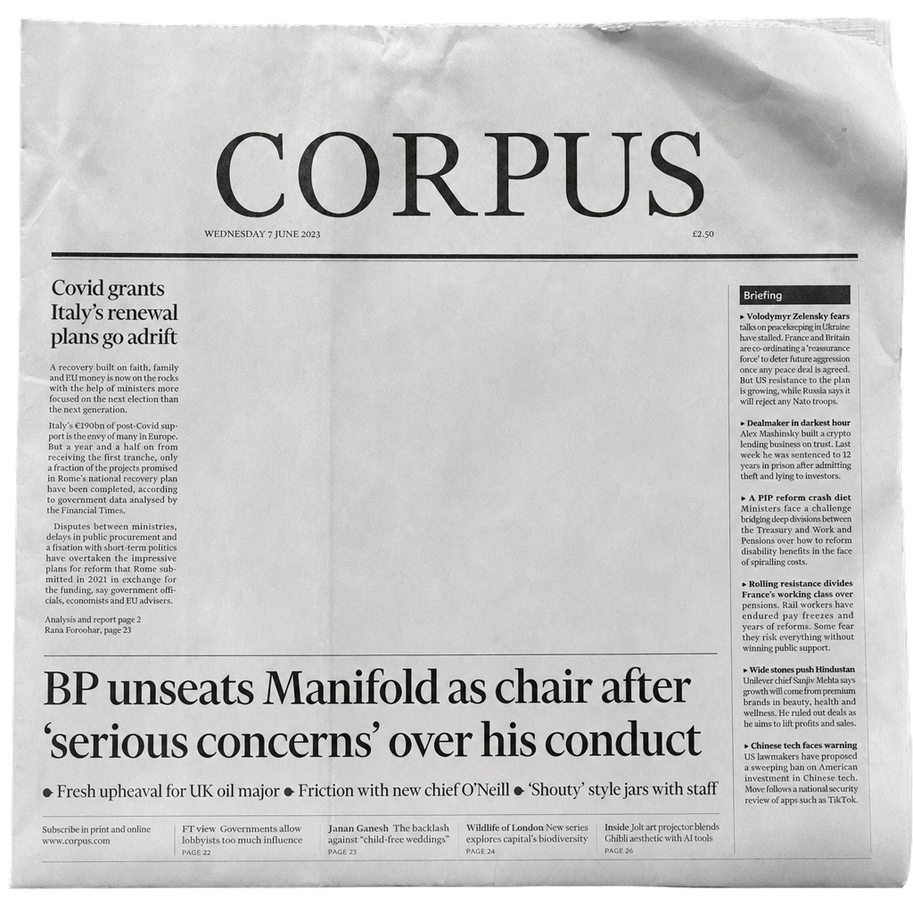 Preview of the newspaper